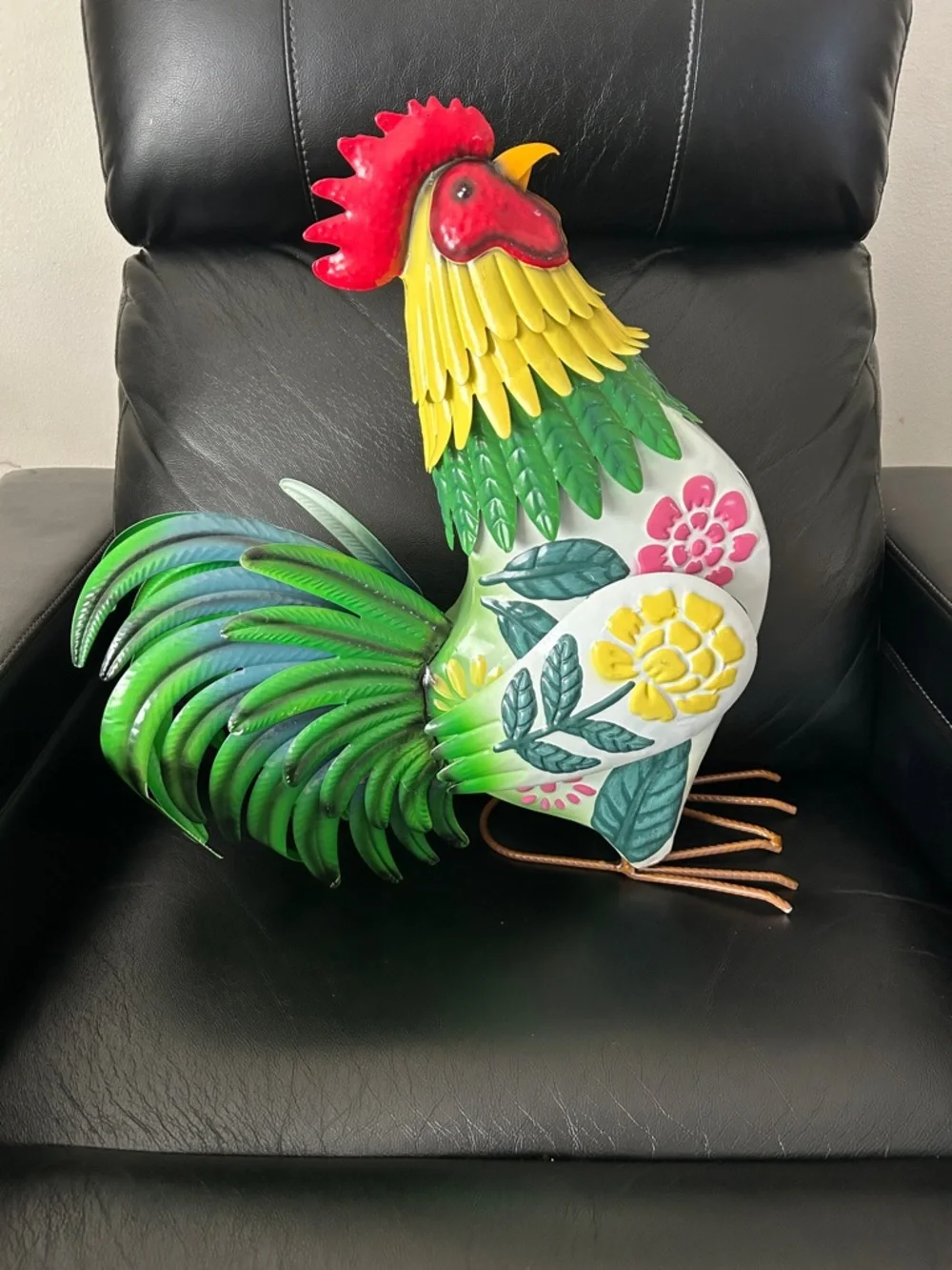 Red Shed Metal Decorative Rooster